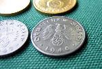 German Third Reich Reichspfennig and Reichsmark coins