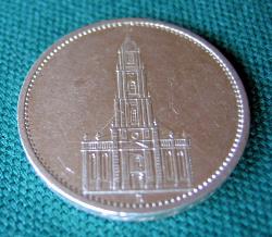 Nazi Silver Potsdam Coin